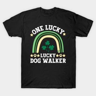 One lucky dog walker T-Shirt